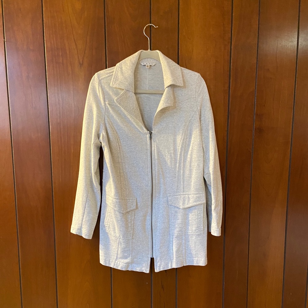 Cotton Sweater Blazer